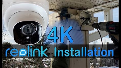 reolink security cameras installation